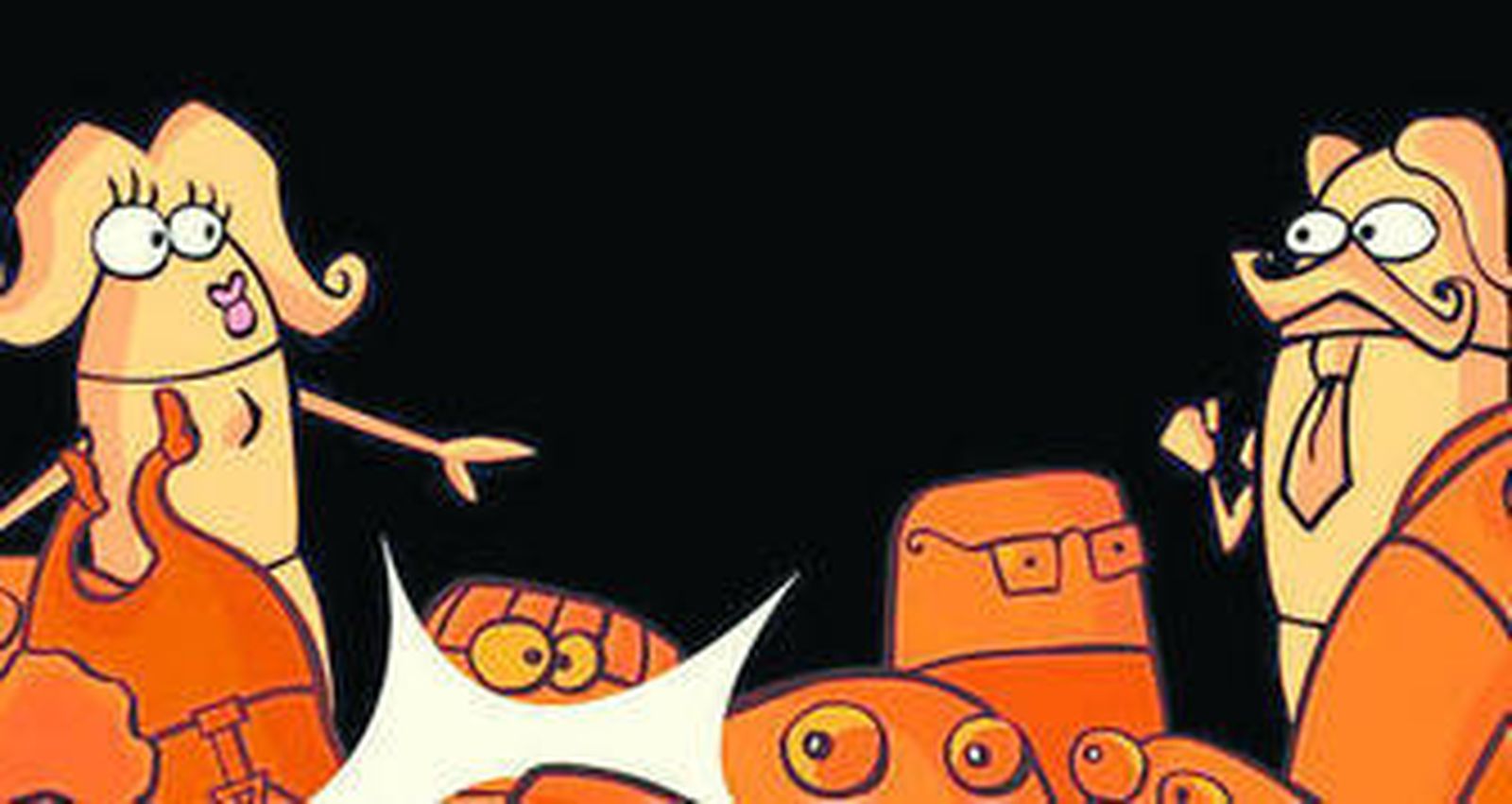 Imágenes de dos de las piezas creadas por el IAA.