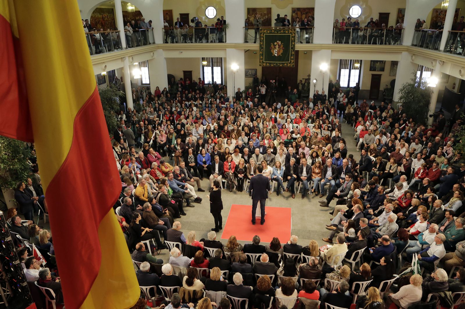 Mitin de Pedro Sánchez en Jerez