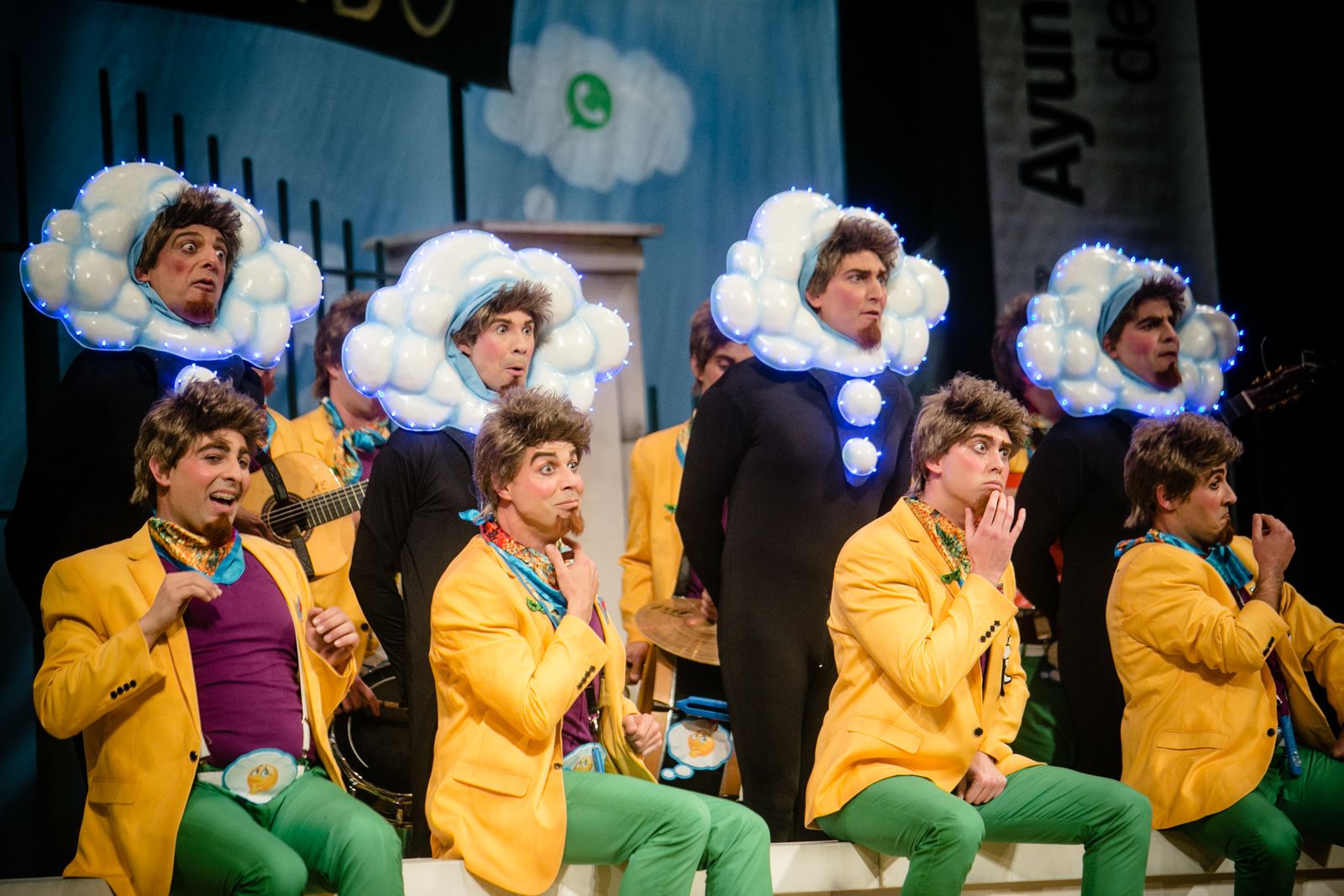 La chirigota "Si yo dijera lo que pienso"