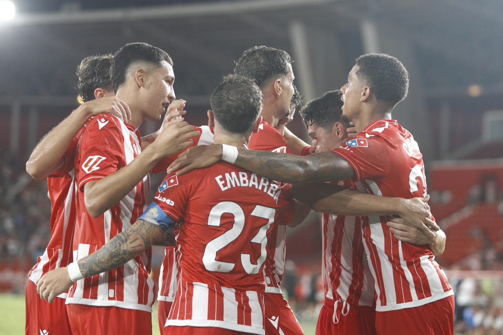 Las fotos del partido U.D. Almería-Sporting de Gijón