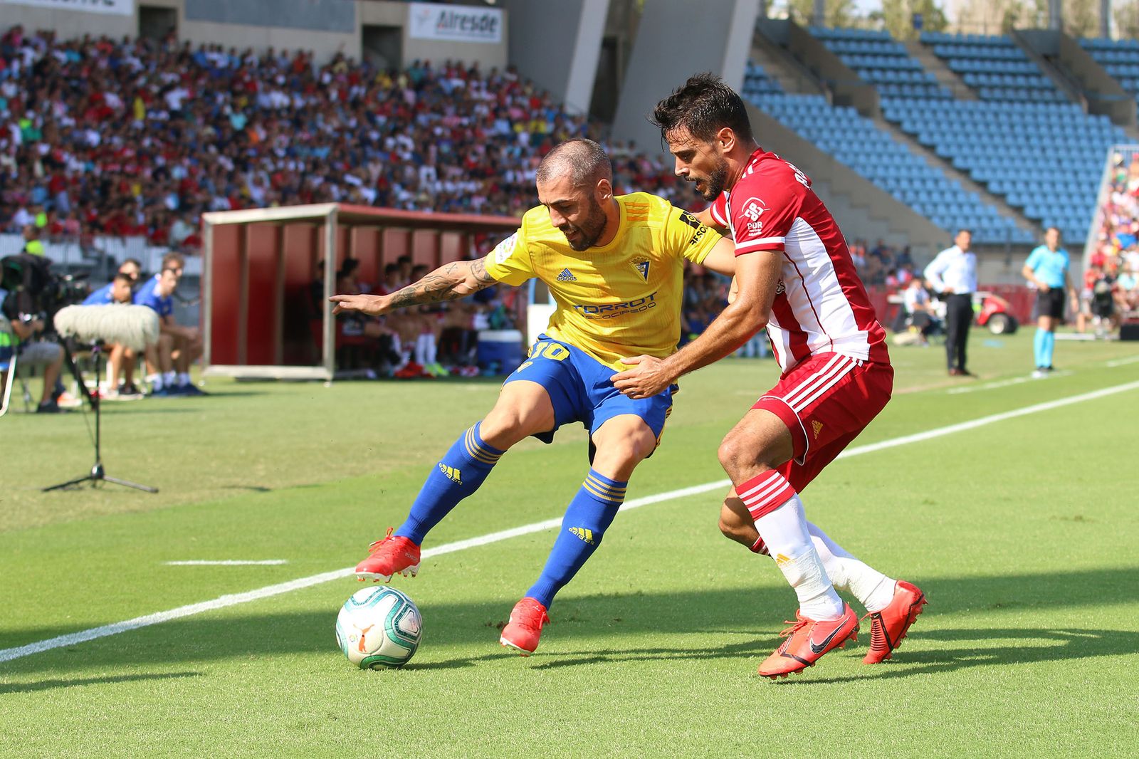 Las imágenes del UD ALMERÍA-CÁDIZ CF