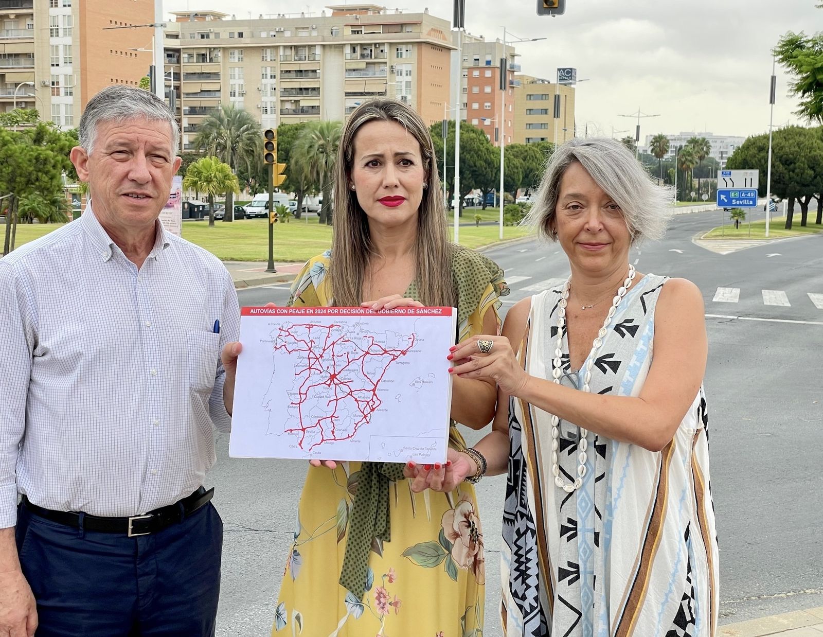 Carmelo Romero, Bella Verano y Susana Duque.
