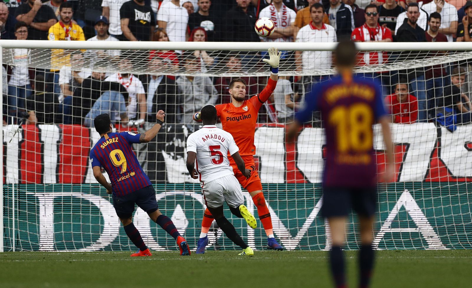 El Sevilla-Barcelona, en imágenees