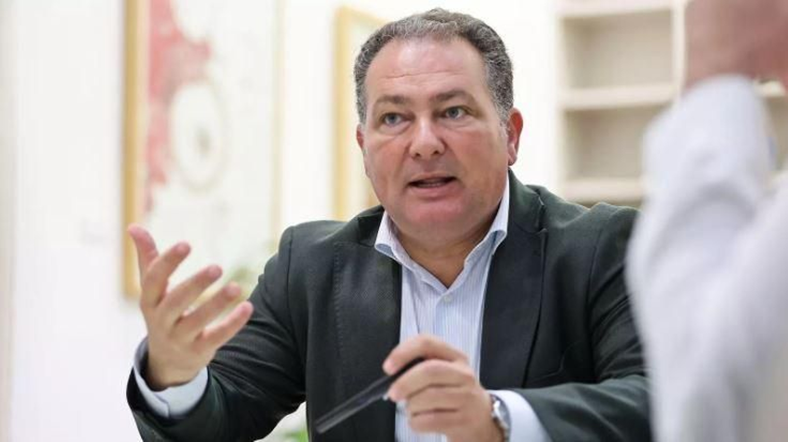 El presidente de la Diputación de Huelva, David Toscano.