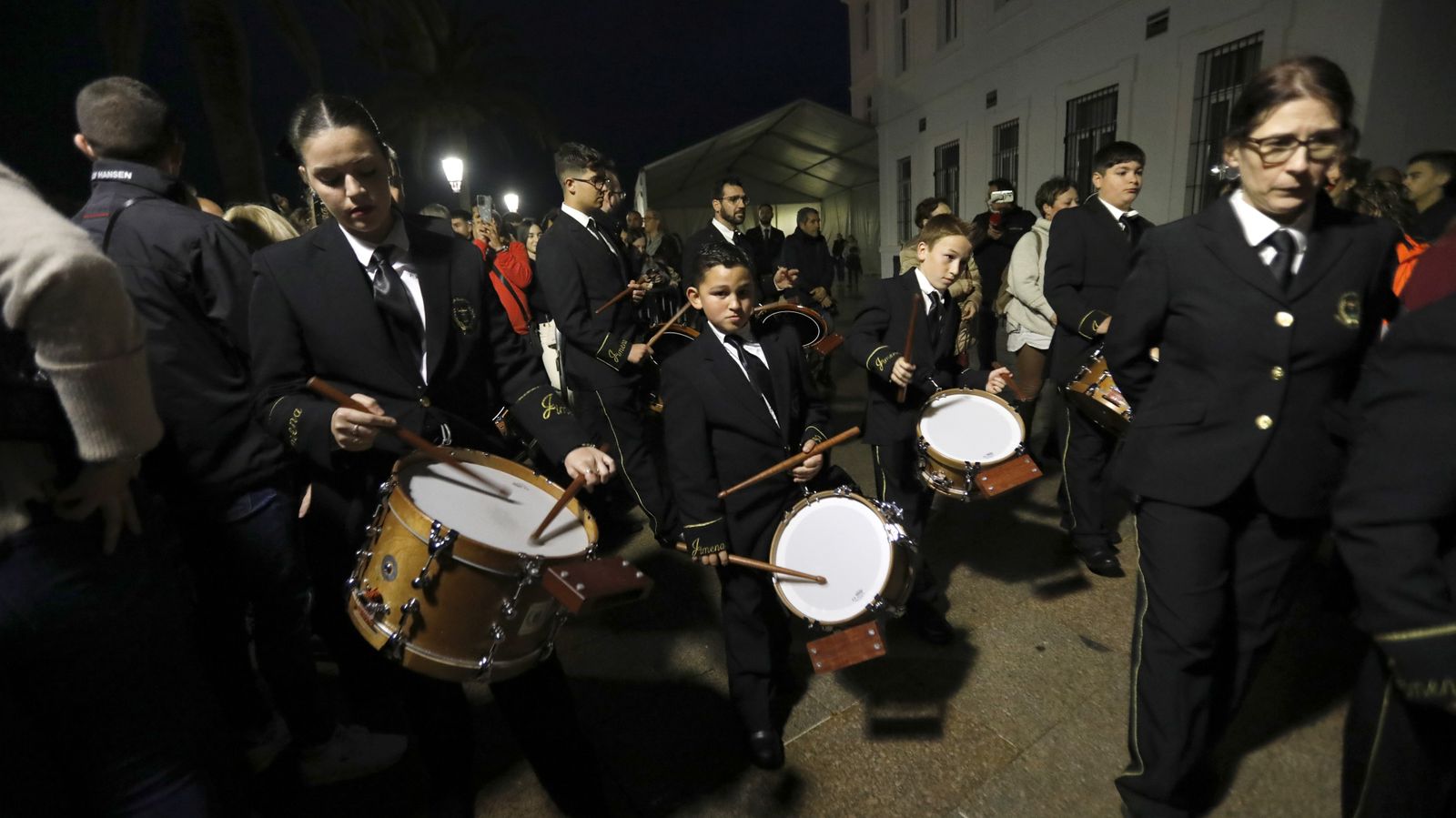 Fotos del Lunes Santo en San Roque: Oración en el Huerto.