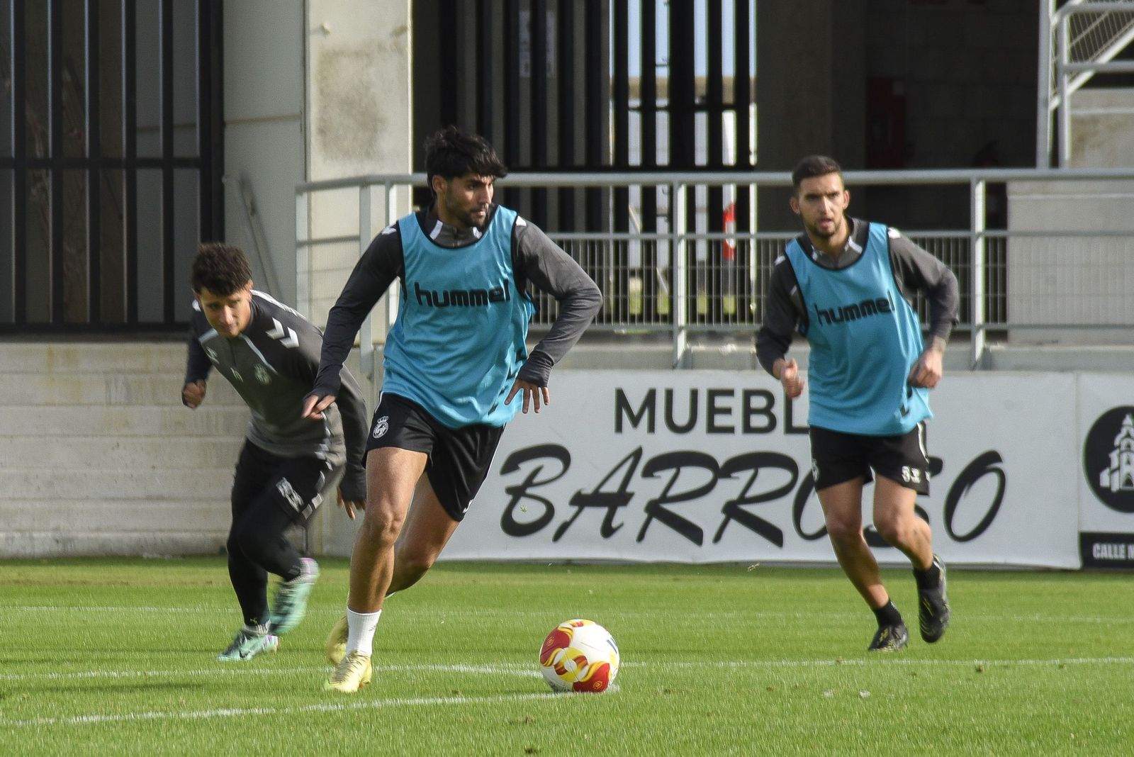 Las fotos del primer entrenamiento de David Muñoz con la Balona