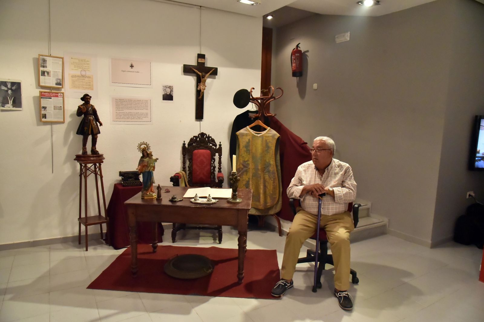Exposición de la hermandad de Medinaceli