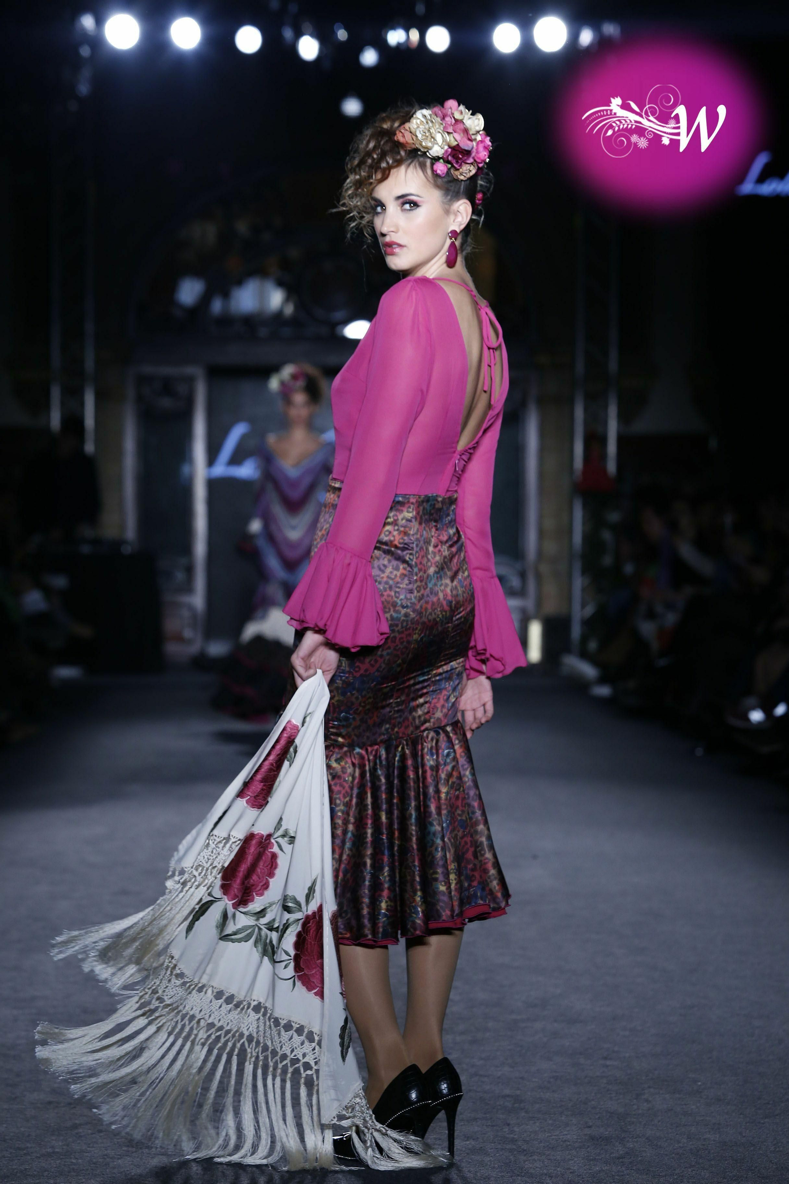 Lola Azahares en We Love Flamenco 2020, todas las fotos del desfile