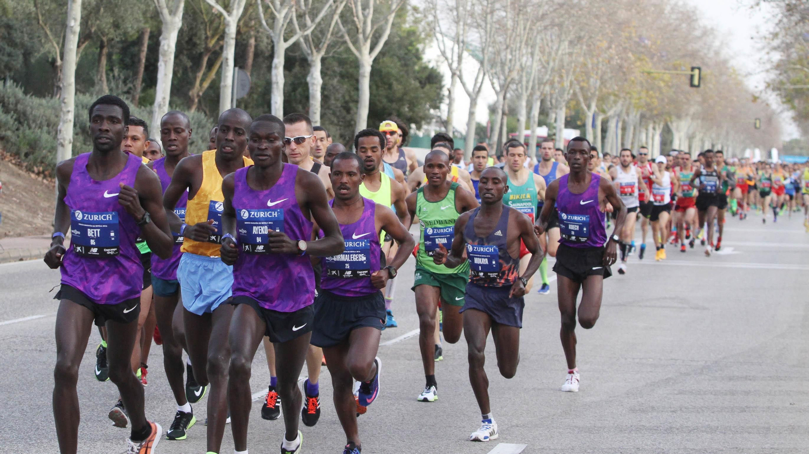El domingo se producirán cortes progresivos con una antelación de entre  30 a 50 minutos sobre el paso de corredores.
