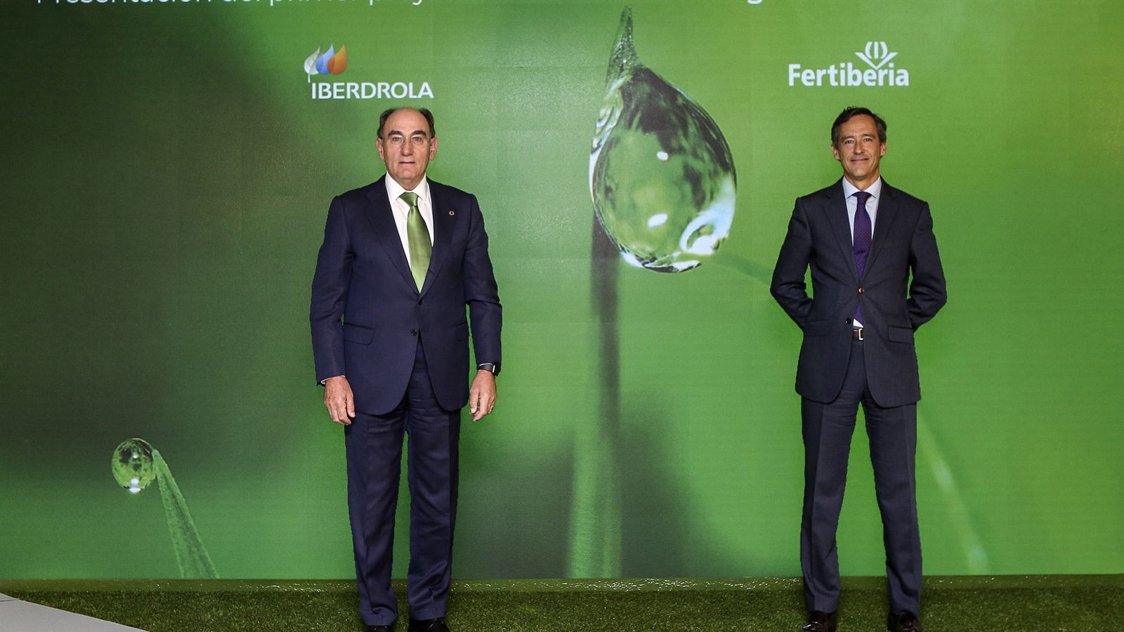 Presentación del proyecto de Iberdrola y Fertiberia, donde Huelva juega un papel esencial.