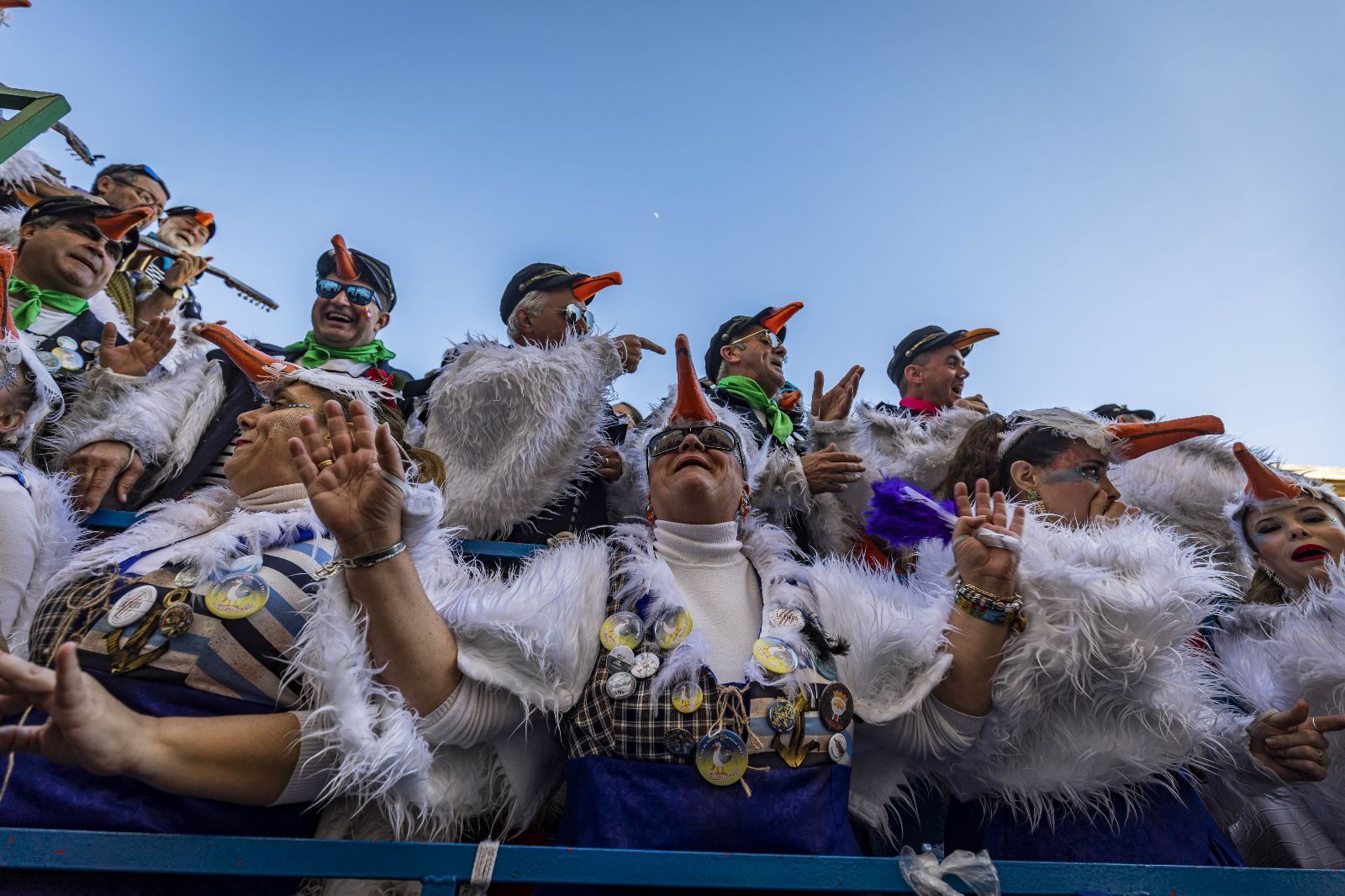 Las imágenes del Domingo de Piñata del Carnaval de Cádiz 2023.