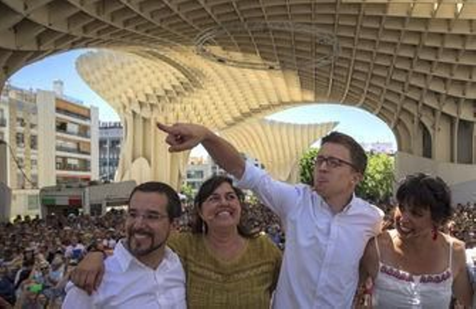 Errejón pone el dedo en la llaga desde Sevilla