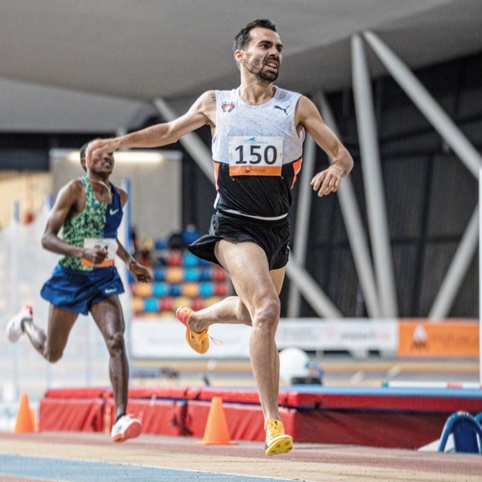 El atleta loreño Kevin López, en una imagen de sus redes sociales.