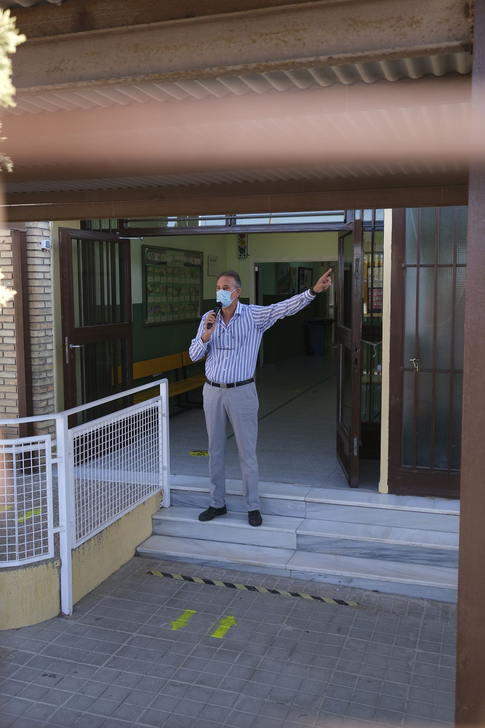 Primer día del curso escolar en Almería