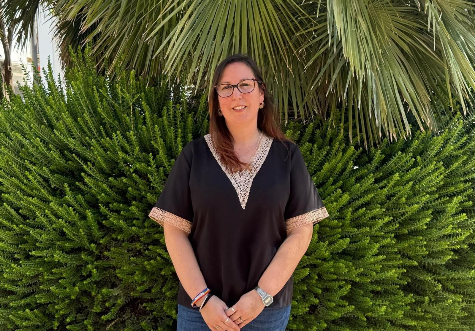 La edil socialista Mª Eugenia Lara.