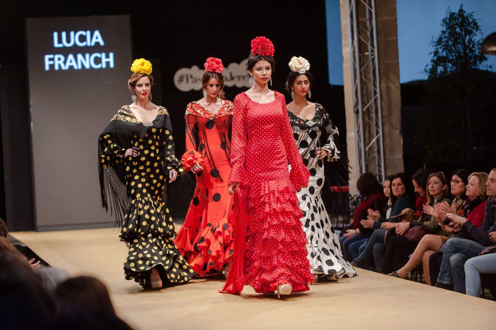 El desfile de Lucía Franch, en imágenes