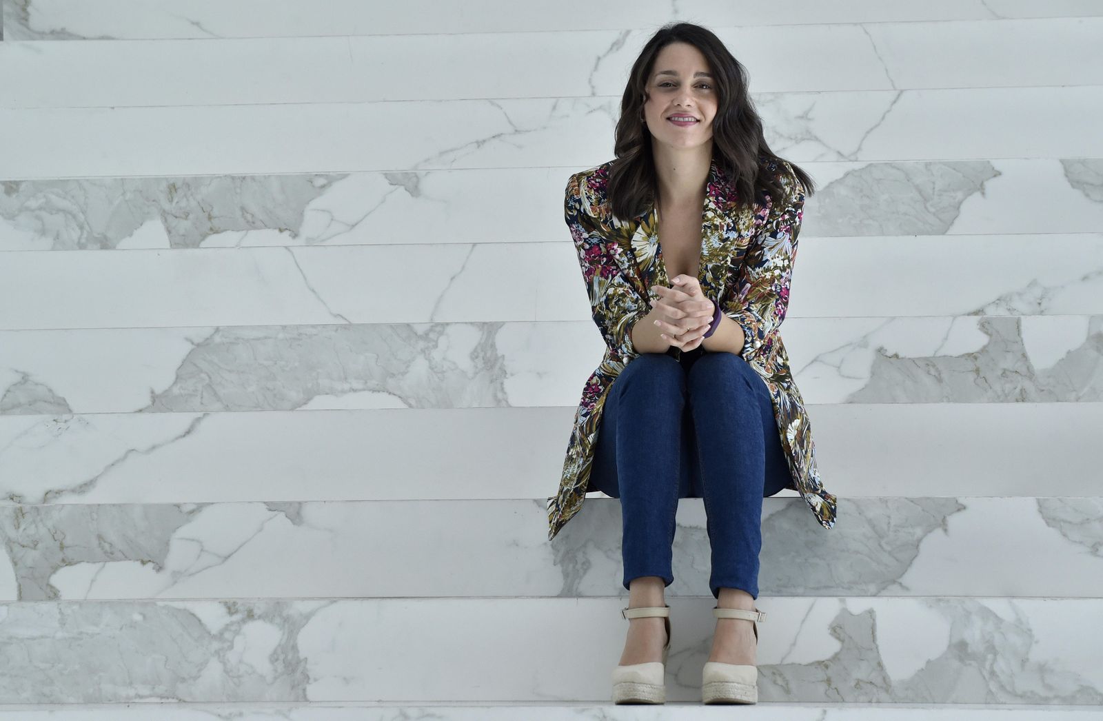 Inés Arrimadas posando antes de la entrevista con Diario de Cádiz.