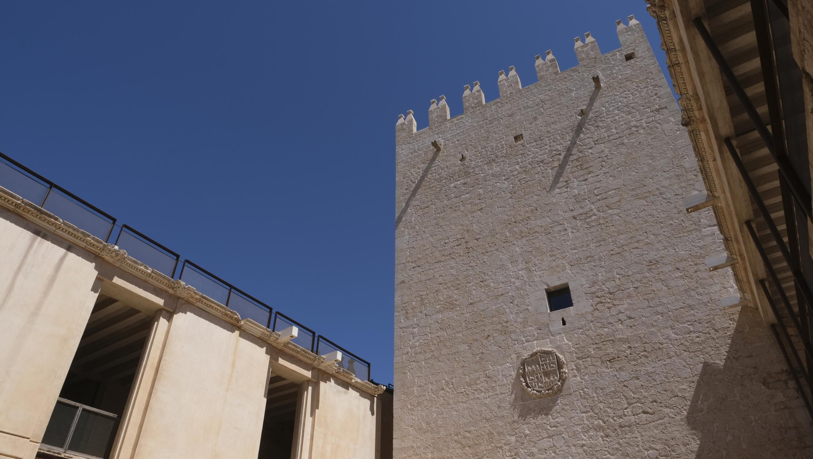 Las obras del Castillo de Vélez Blanco en imágenes