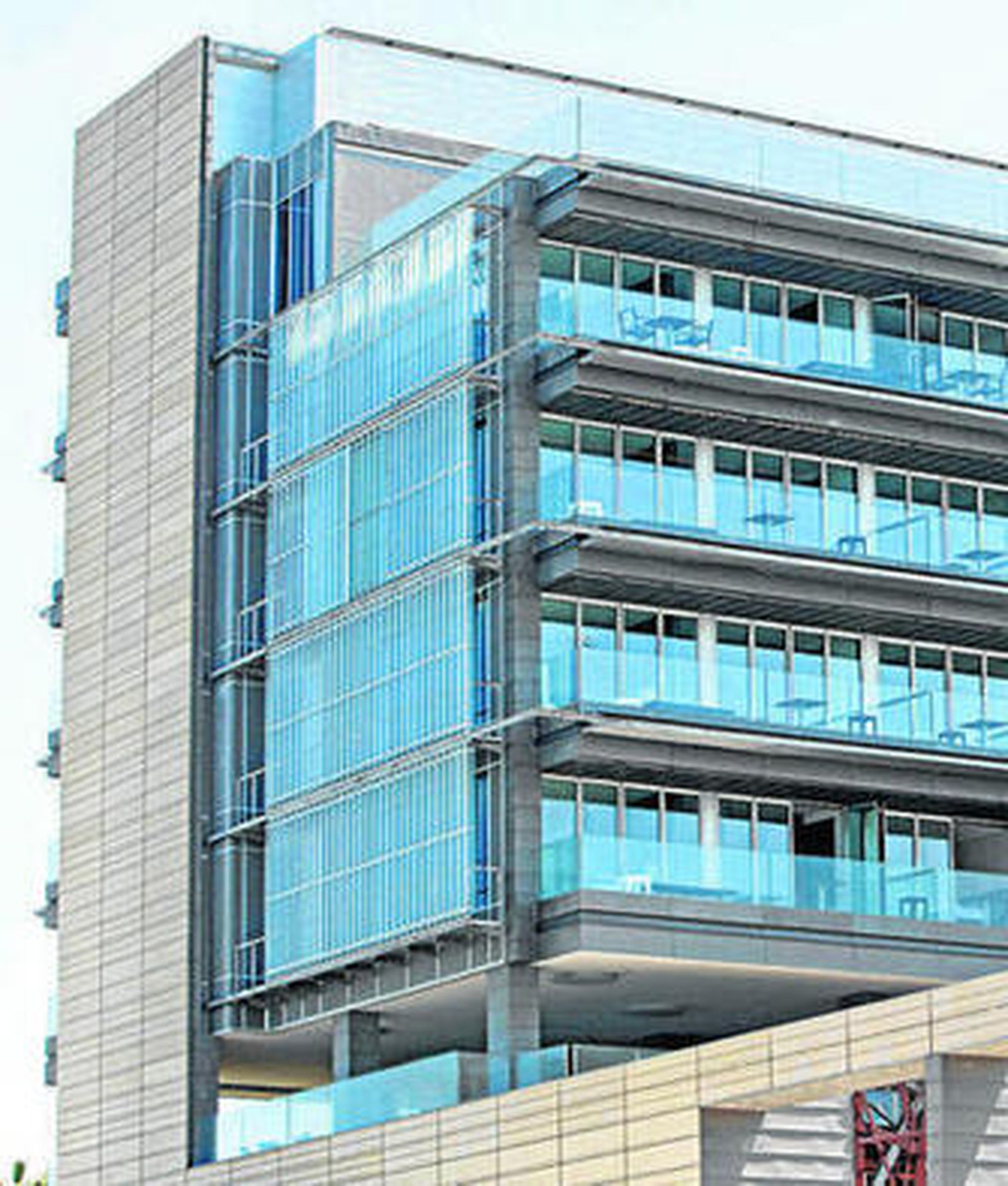 Imagen del establecimiento hotelero gaditano diseñado por Luis Collarte.