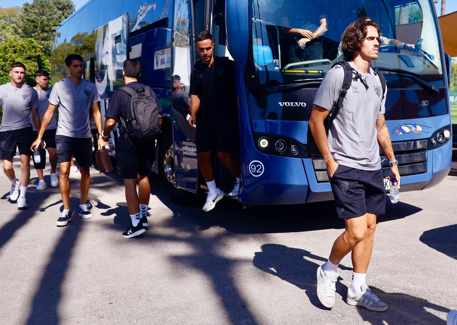 El prepartido del Almería-Málaga CF