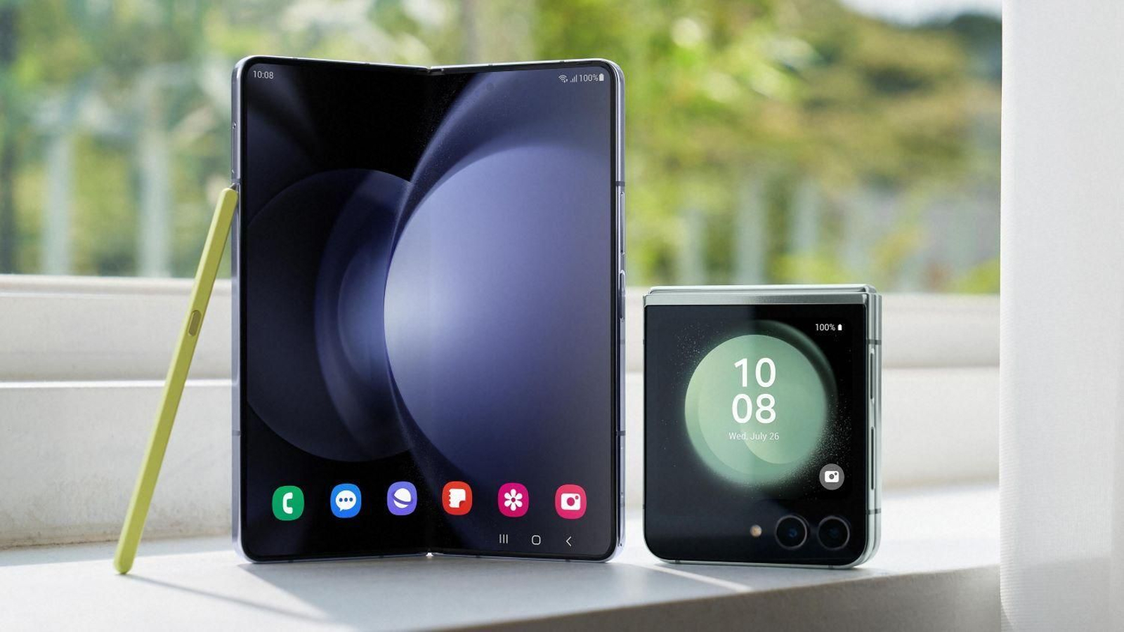 Samsung Galaxy Z Fold 5 y Z Flip 5