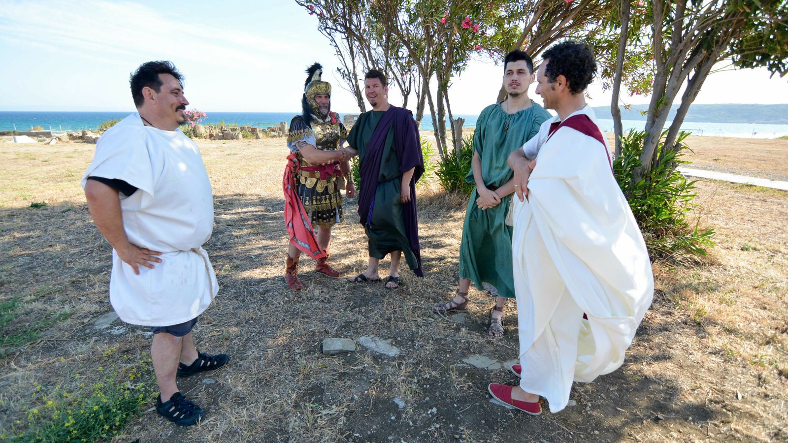 I Jornadas de recreacion historicas  Baelo Romanorum, la Baelo de los romanos.