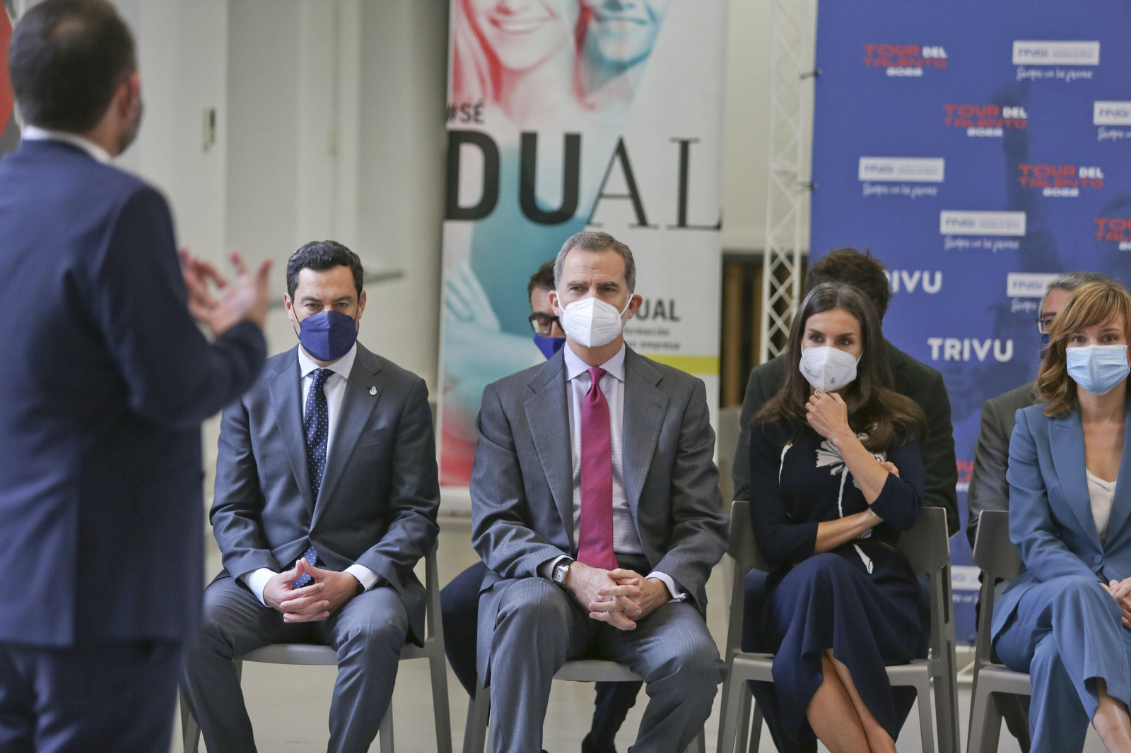 La visita de los Reyes a Málaga, en fotos