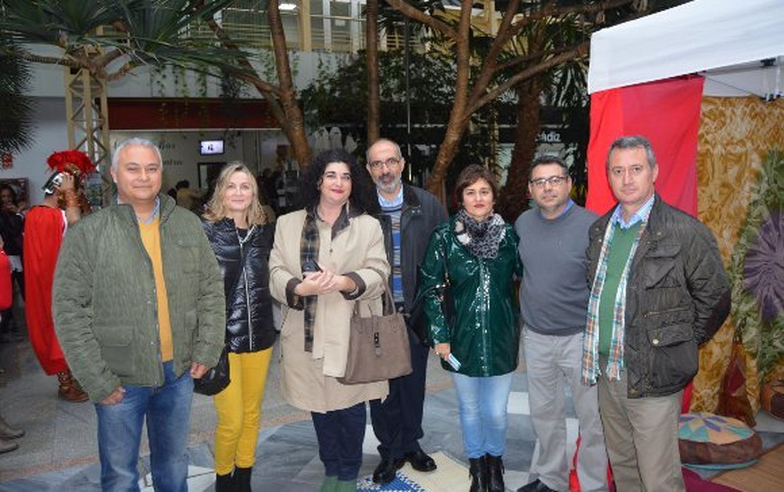 Domingo Villero, Evarista Martínez, Zoila Escart, Juan Manuel Casado, Sonia Benítez, Luis Cabello y Ángel Casado.  Foto: Ignacio Casas de Ciria