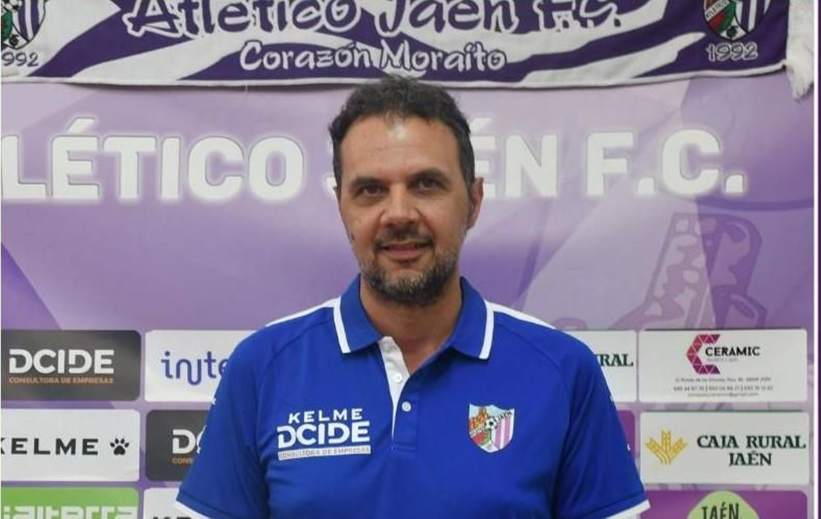Luichi Peláez, entrenador del Atlético Jaén Paraíso Interior.