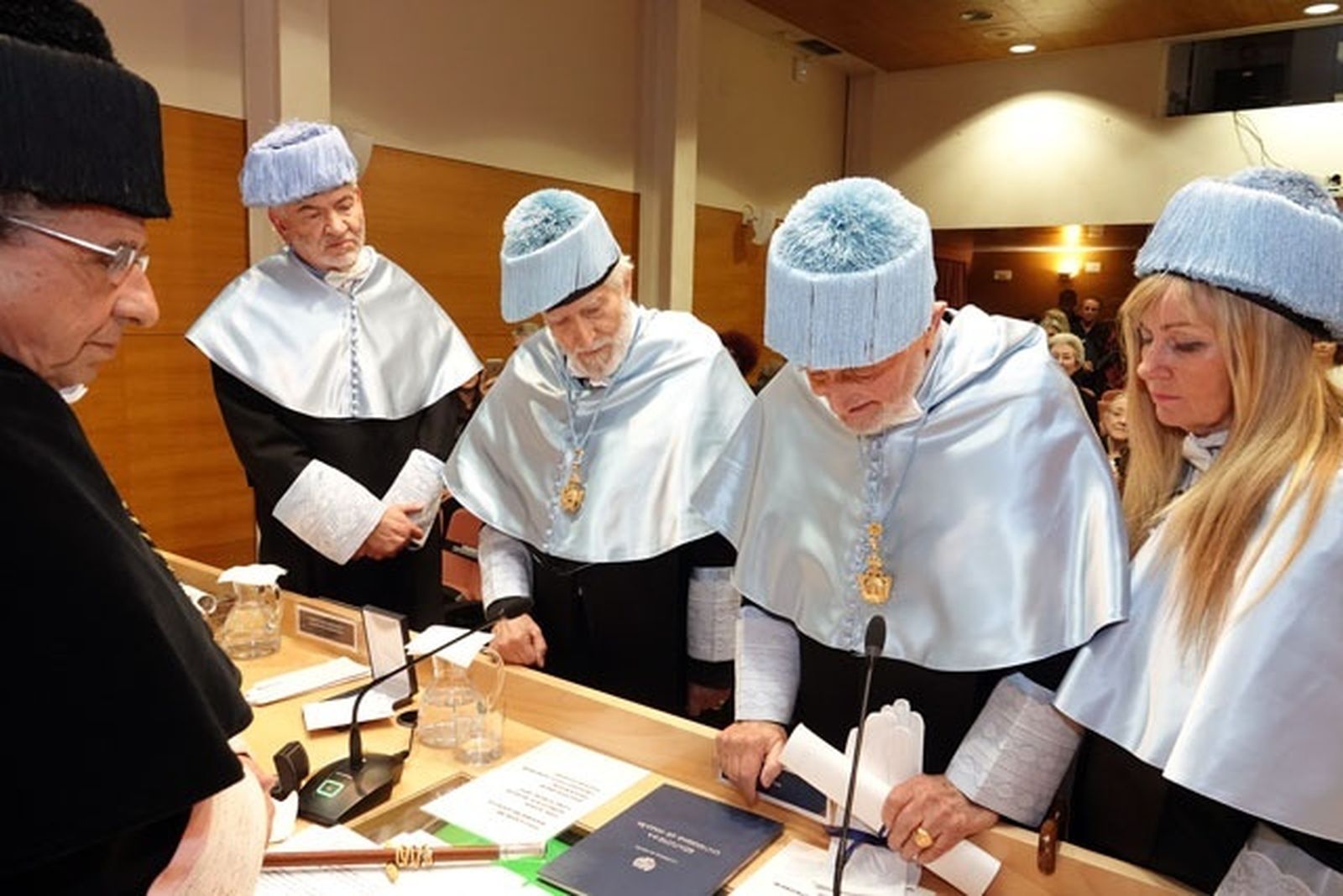 Nuevos doctores honoris causa de la Universidad de Málaga.