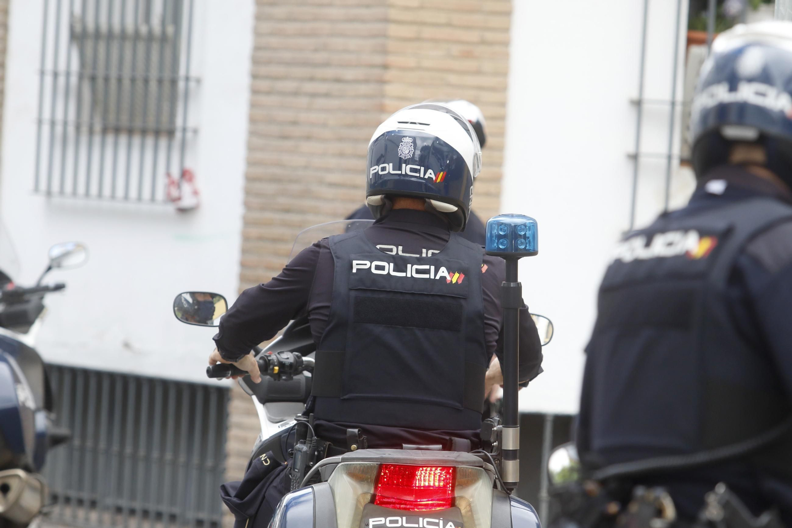 Agentes de la Policía Nacional.