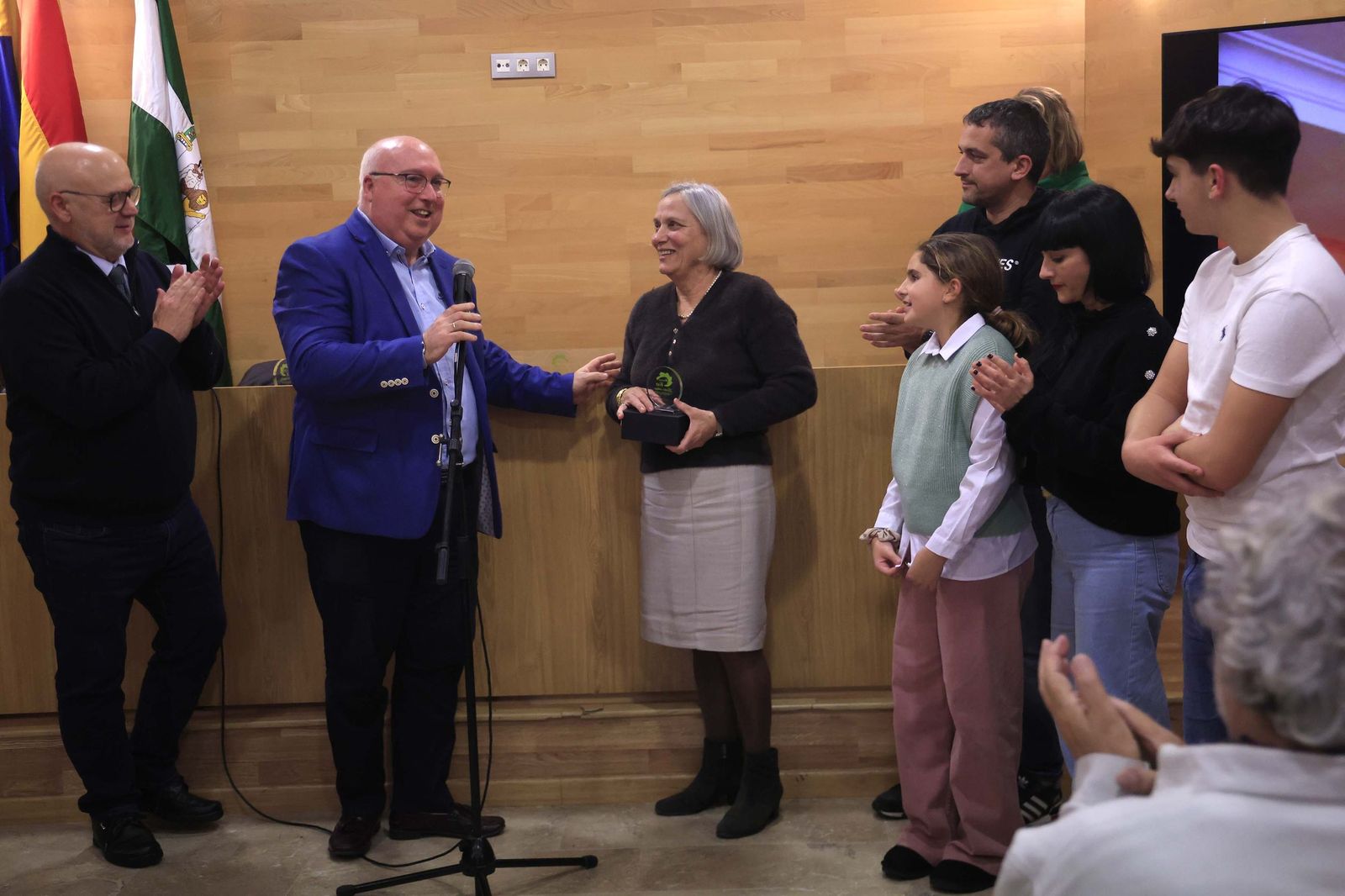 Fotos del acto por el 35 aniversario de la coordinadora Barrio Vivo de Algeciras