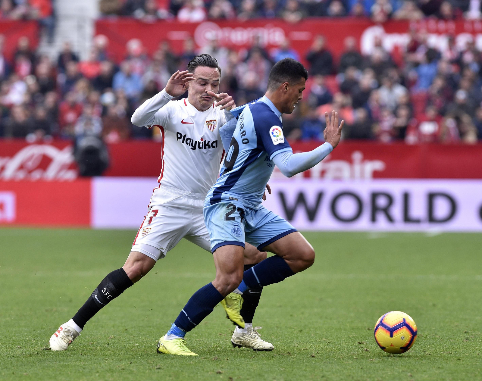 Las imágenes del Sevilla FC-Girona