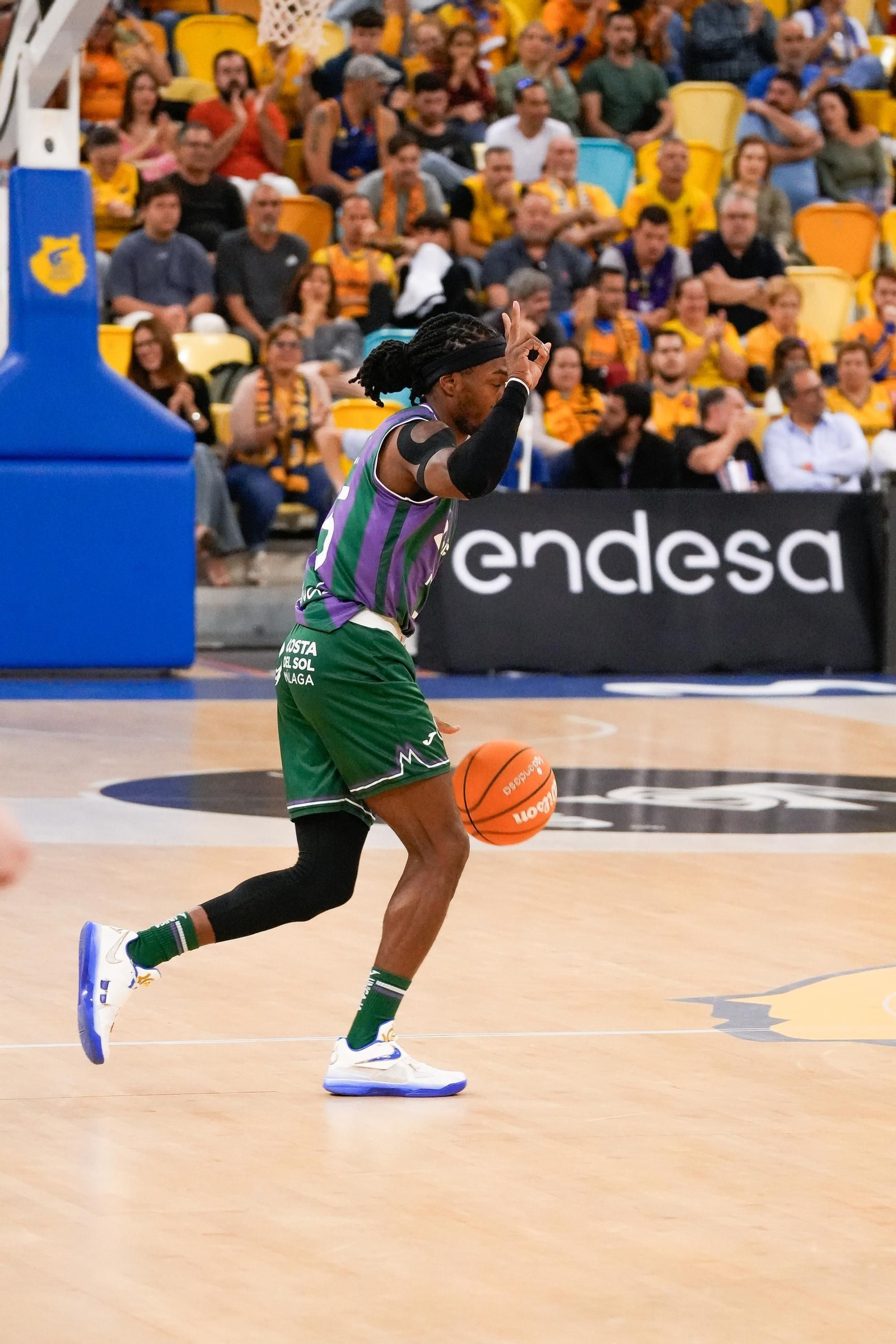 El Gran Canaria-Unicaja, en fotos