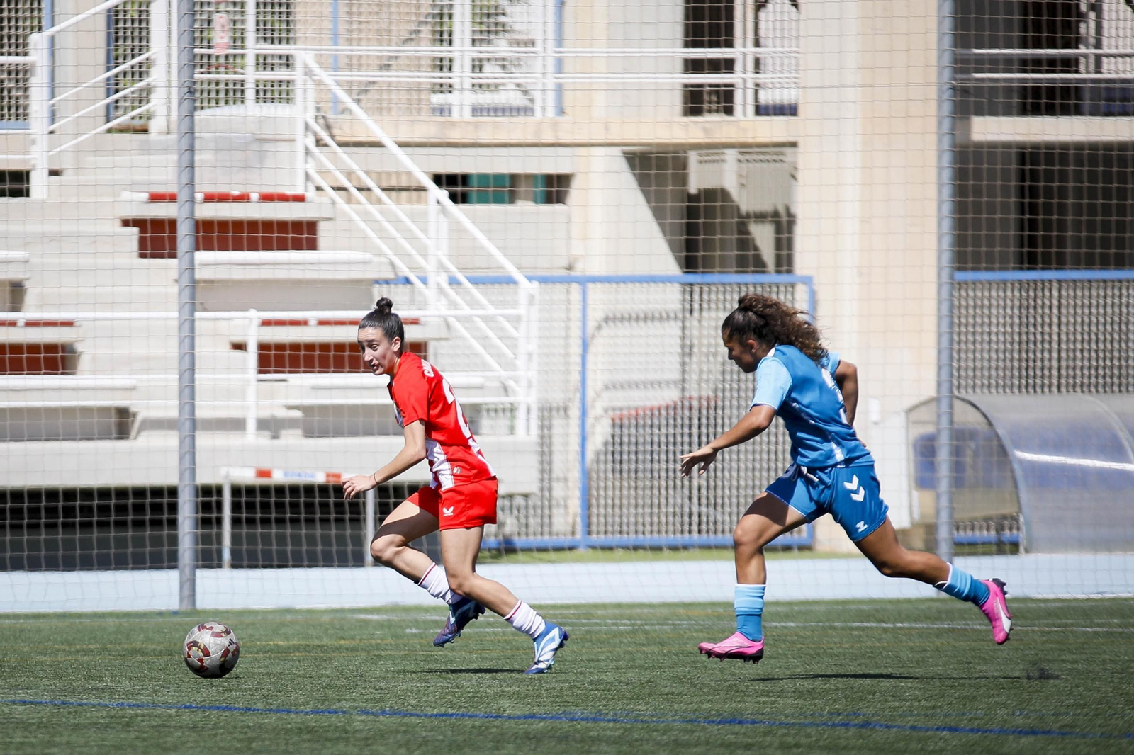 Las imágenes del partido de fútbol del Almería femenino contra el Betis B