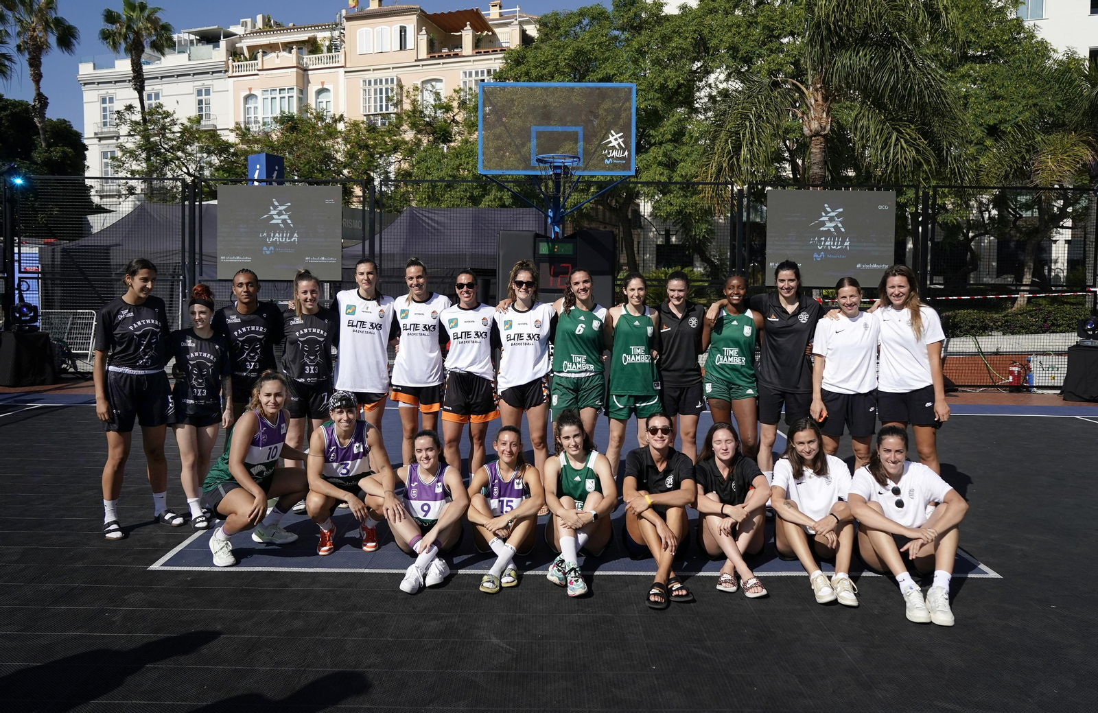 La Jaula Movistar promociona la Copa 2024 en Málaga