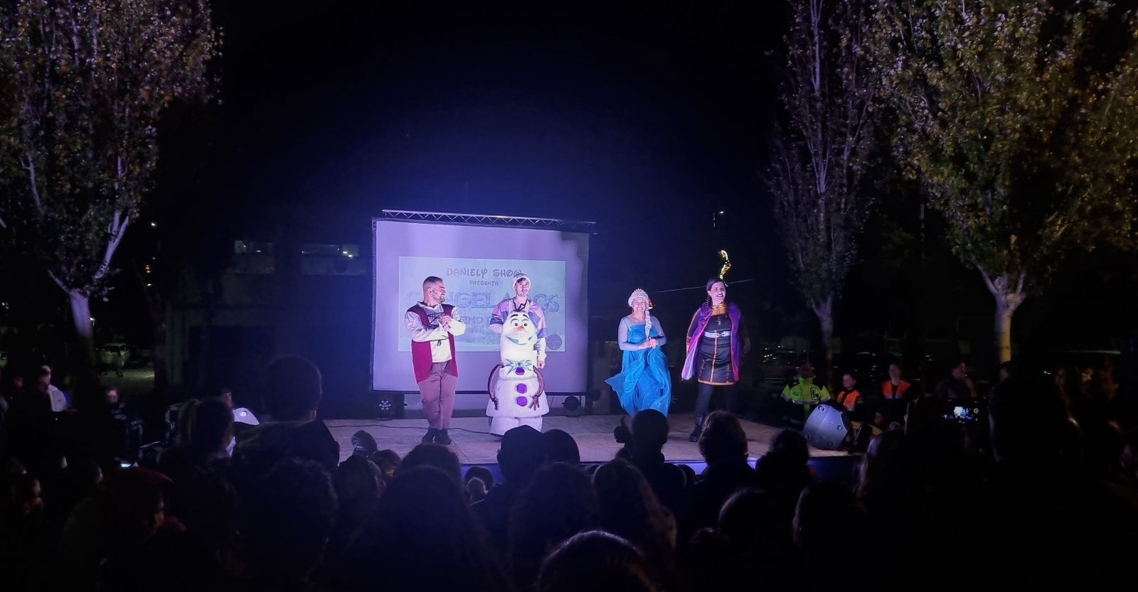 Así ha sido la primera gran nevada navideña de Aljaraque