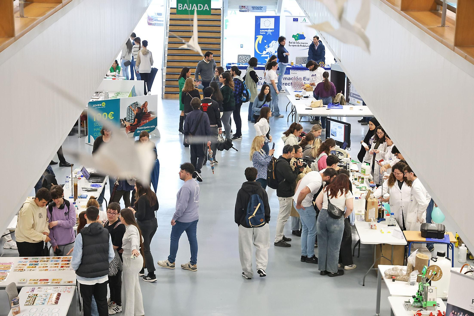 Imágenes de la Primera Edición de la Feria de la Ciencia de Huelva