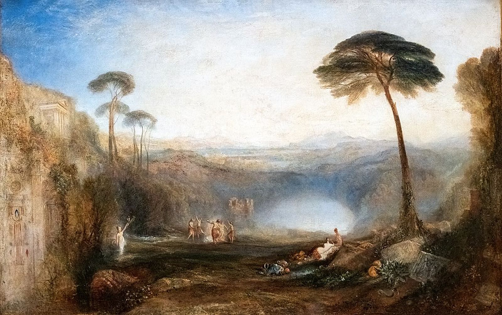La rama dorada. Joseph Mallord William Turner. 1834. Tate Britain