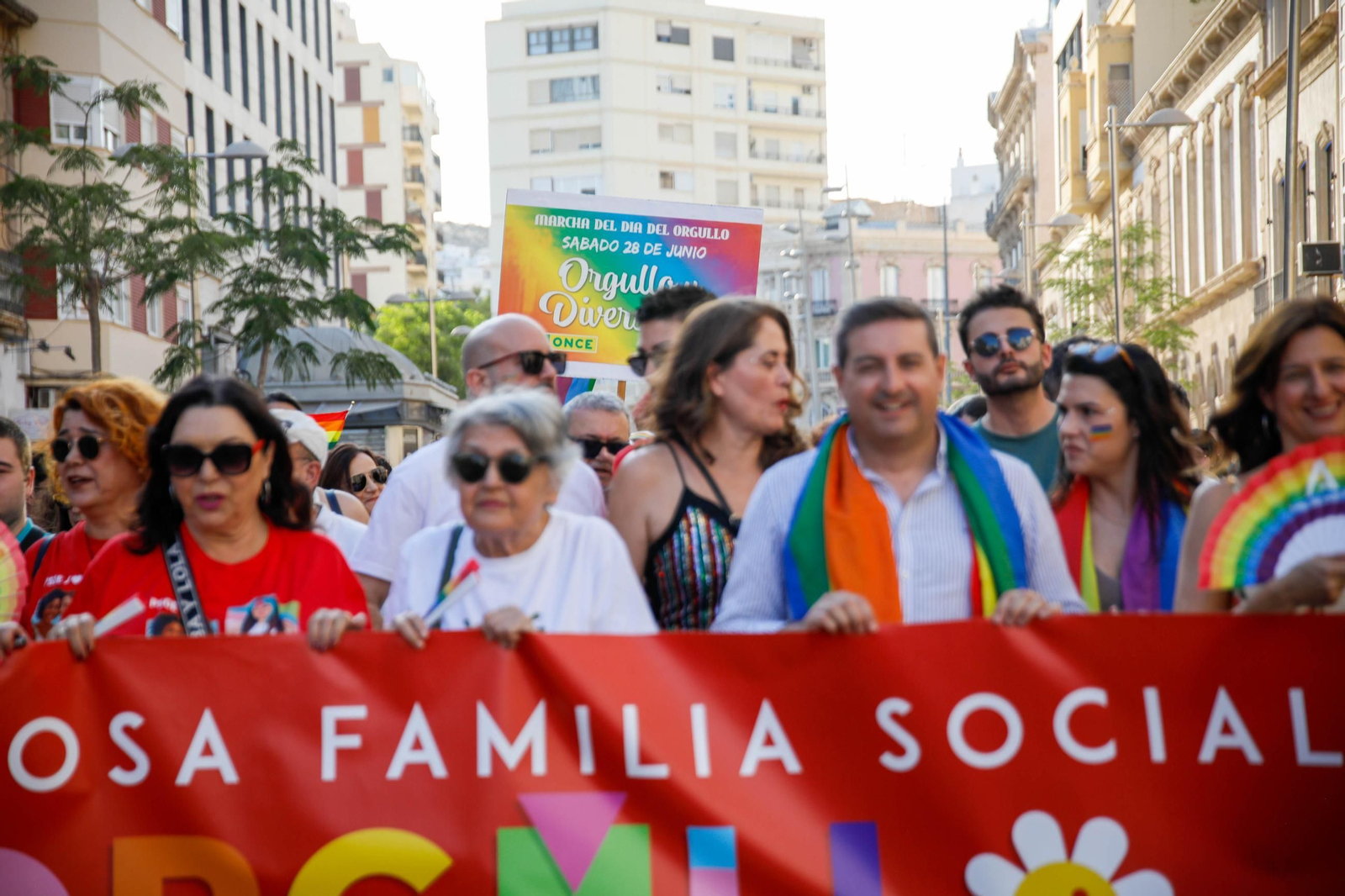 Las imágenes del Orgullo LGTBI en Almería