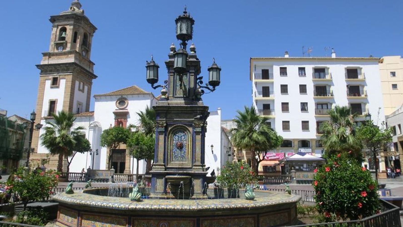 Fuente actual de la plaza Alta