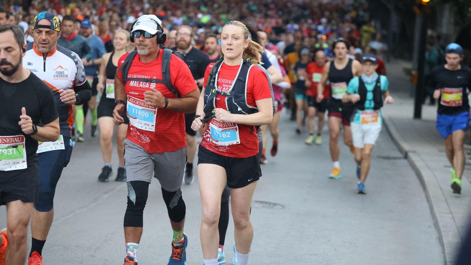 Las mejores fotos de la Maratón de Málaga 2024