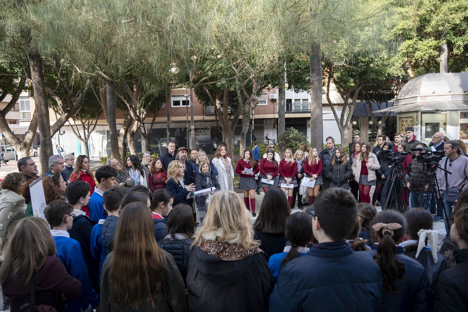 Lectura de El Principito por el Día Mundial Contra la Depresión en Almería, en imágenes