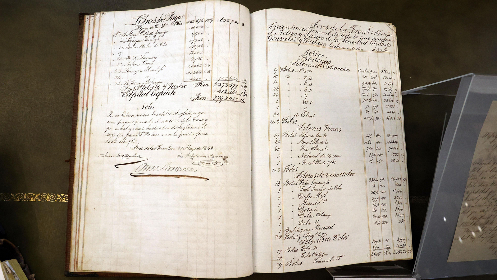 Fundación González Byass celebra el día de los Archivos en Jerez