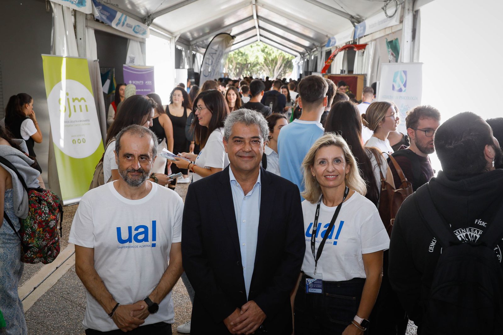 Imágenes de las jornadas de Bienvenida, Carmelo Rodríguez