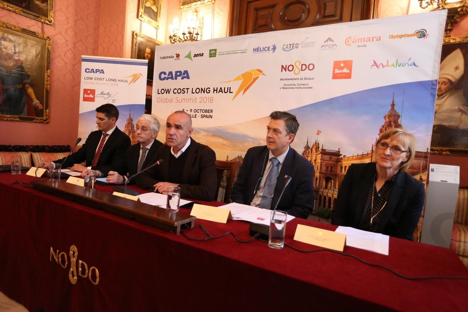 Muñoz interviene en la presentación del Global Summit del Centro de Aviación Asia-Pacífico