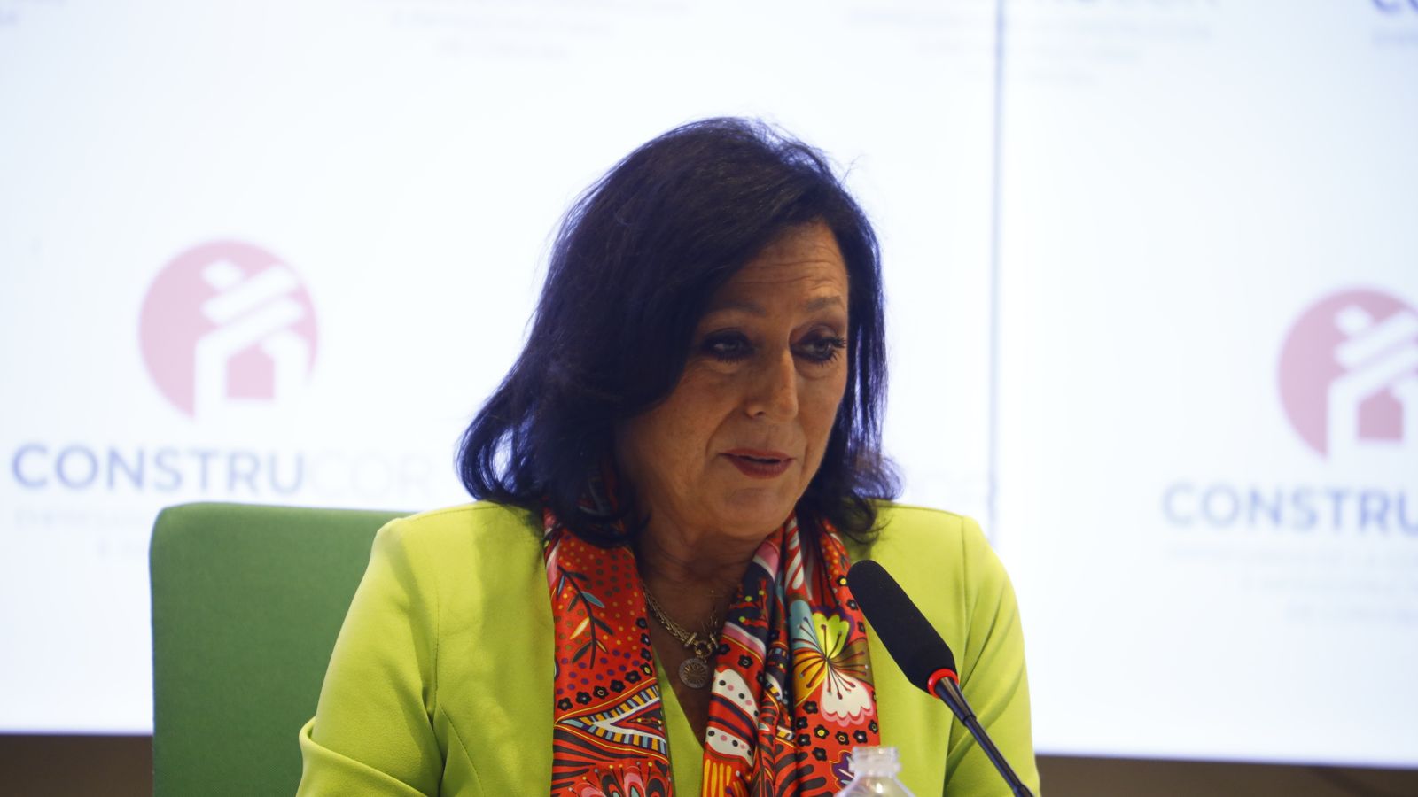 Jiménez, durante su intervención.