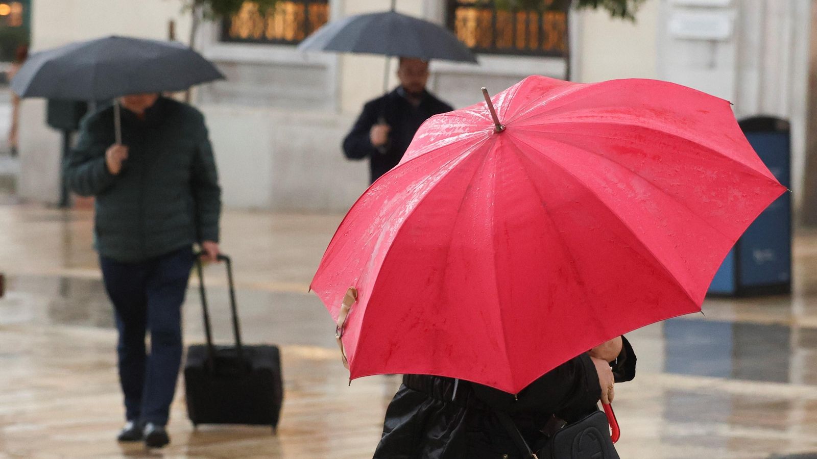 Previsión de lluvias en Málaga a partir del jueves.