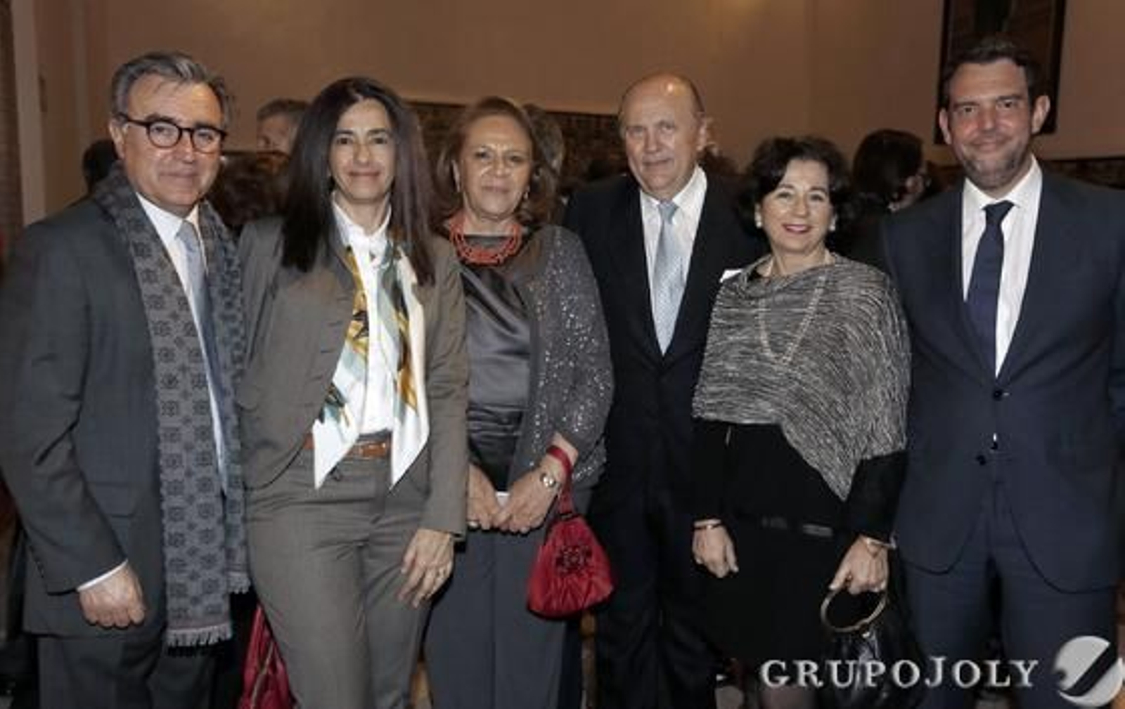 Ignacio Martínez, Pilar Parra, Concha Yoldi, José Moya, Pilar Sánchez y Antonio Somé.
