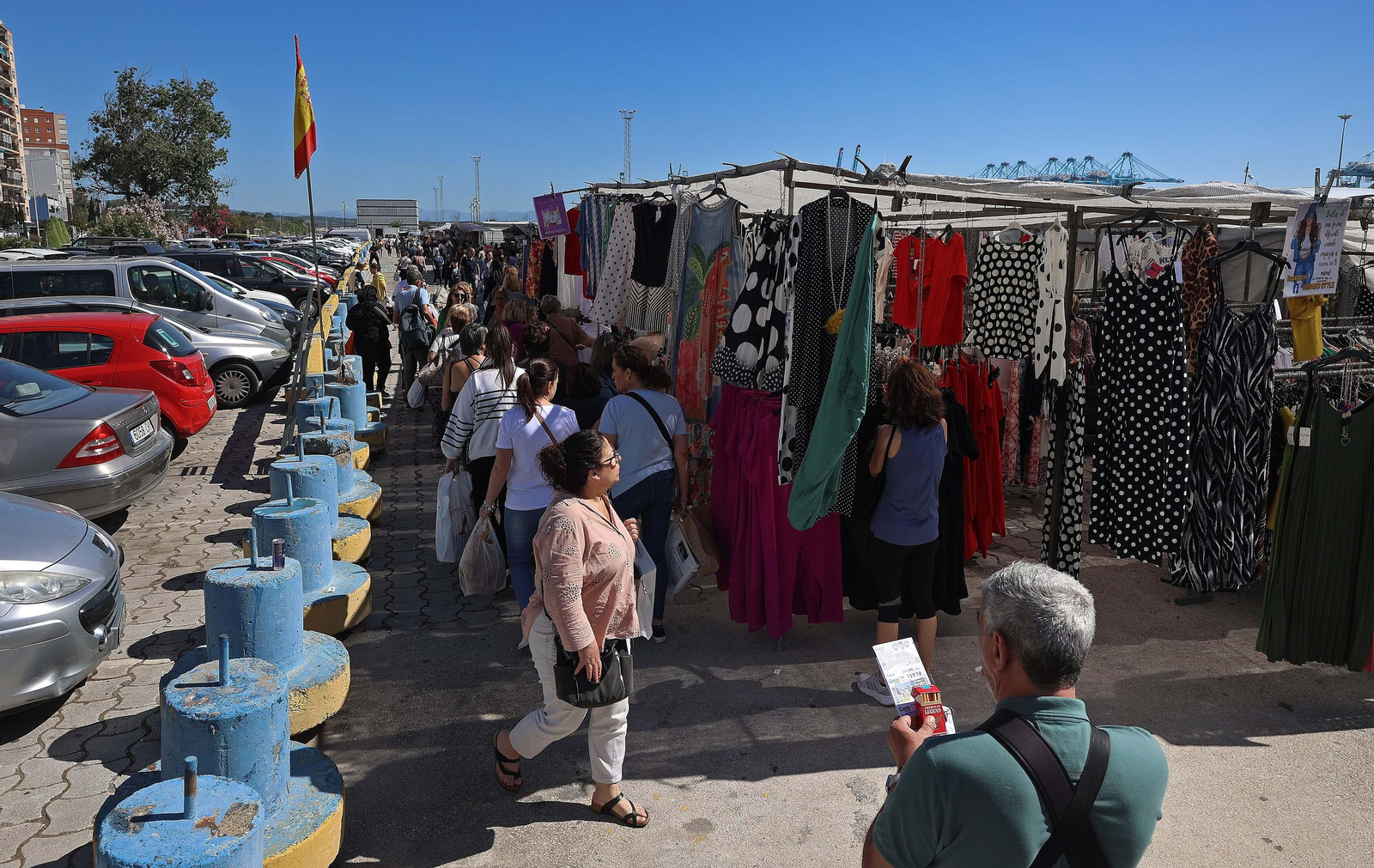 El mercadillo de Algeciras vuelve al Llano Amarillo